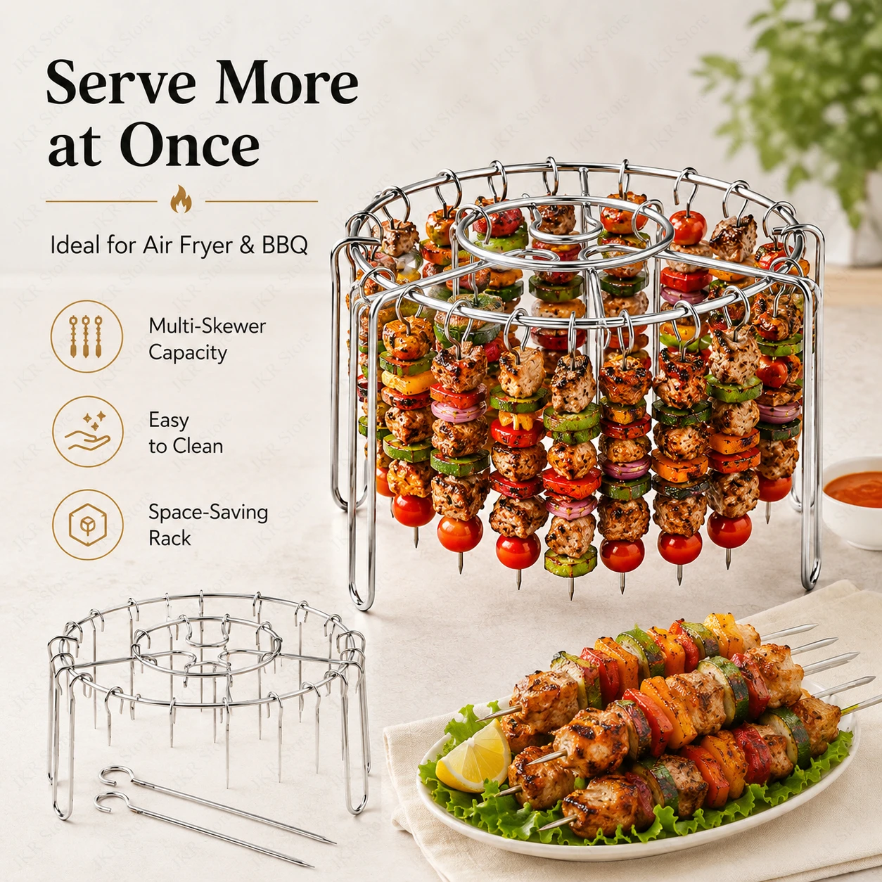 Supporto Verticale per Spiedin - Kitchen Gadgets Air Fryer recensione e prezzo