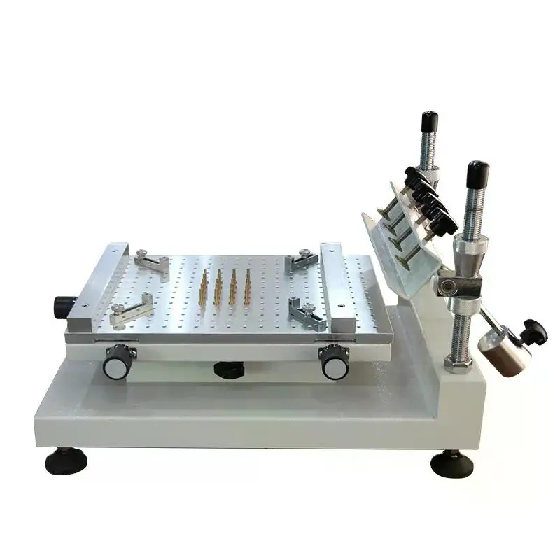 ZB3040H Mini Handy PCB LED Solder Paste Stencil เครื่องพิมพ์หน้าจอคู่มือการพิมพ์หน้าจอความแม่นยําสูงสําหรับ PCB smt สายการผลิต
