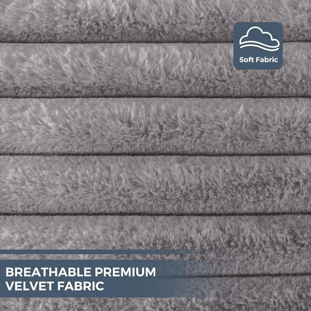 كيس فول قابل للتحويل بحجم الكبار: كرسي صالة إلى سرير مريح على الأرض مع رغوة عالية الكثافة وغطاء قابل للغسل #6