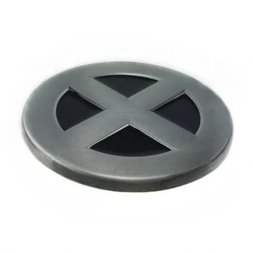 Imagen 2 del producto Hebilla de cinturón de película de Xman, hebilla de cinturón de vaquero occidental informal retro, personalidad