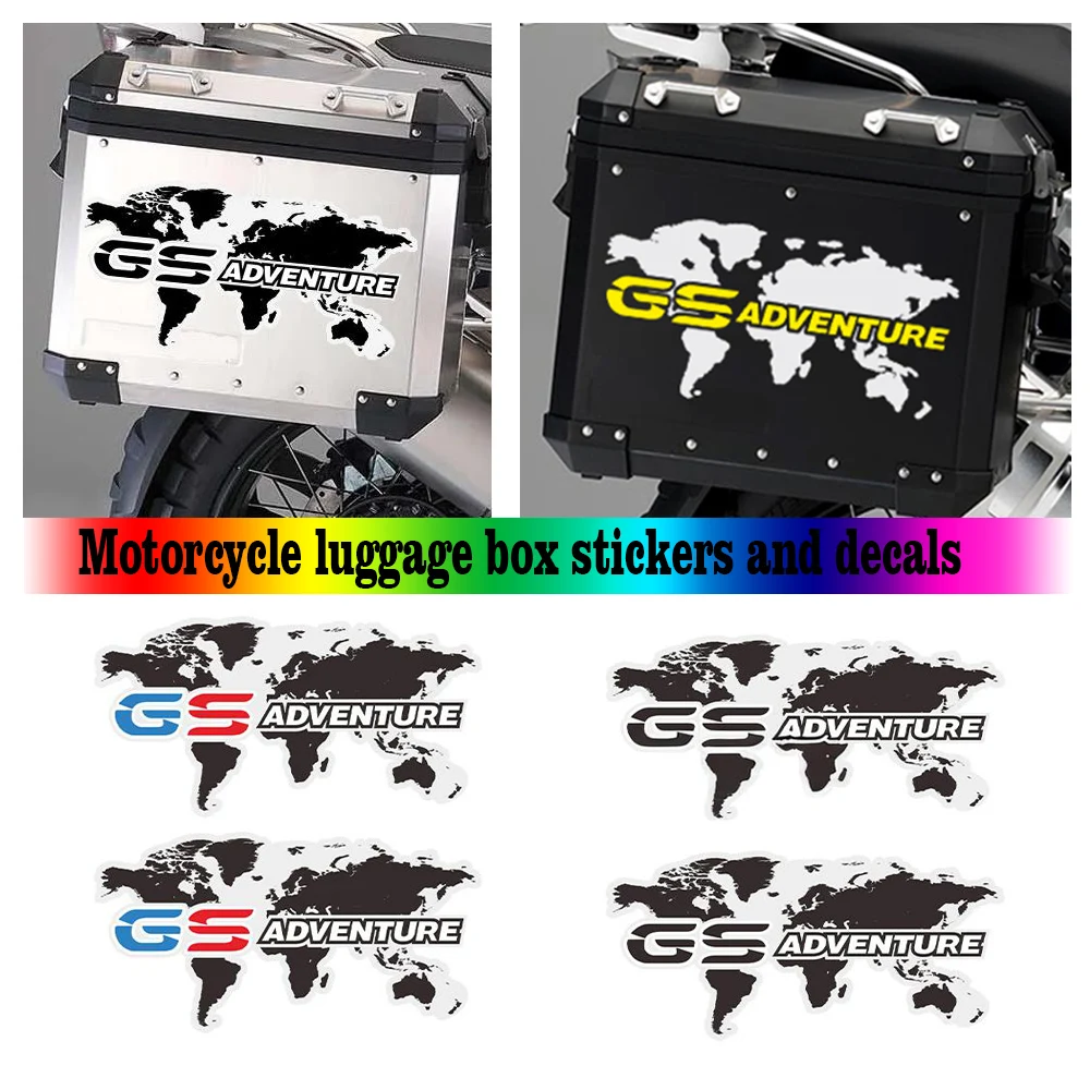 For BMW R1250GS R1200GS R1150GS F850GS F800GS F750GS G310GS Luggage Cases Trunk Motorcycle Stickers Protector Decal
