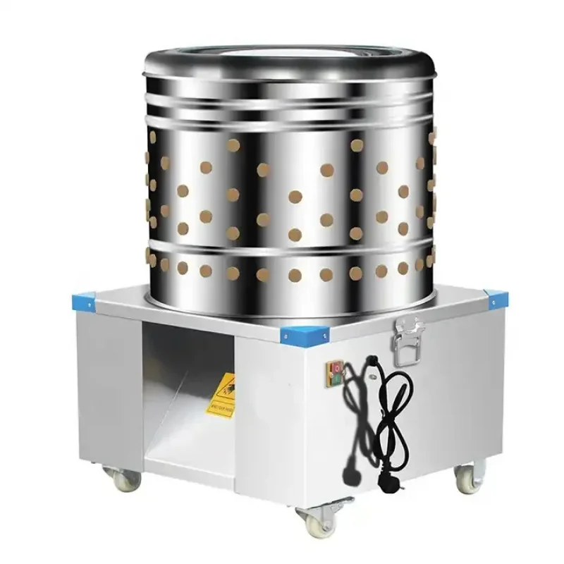 

Customized Automatic Defeathering Rubber Fingers 5-6 Chickens Commercial Poultry Feather Plucking Chicken Plucker Machine For S