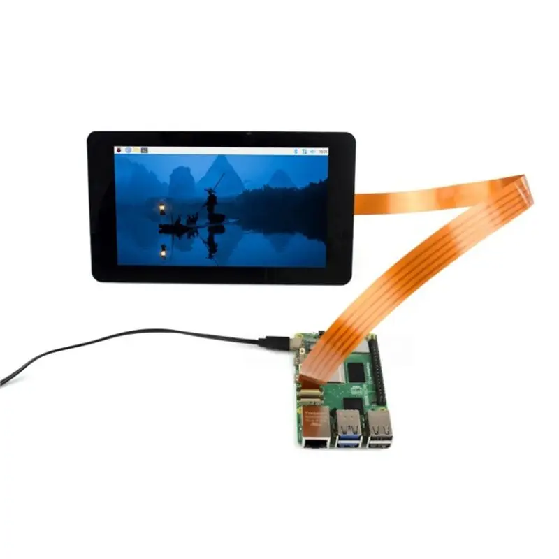 For Rpi 5 Camera Module Compatible Flexible Flat Cable 22-Pin To 15-Pin CSI Extension Wire 500Mm FFC Cable For Raspberry Pi 5