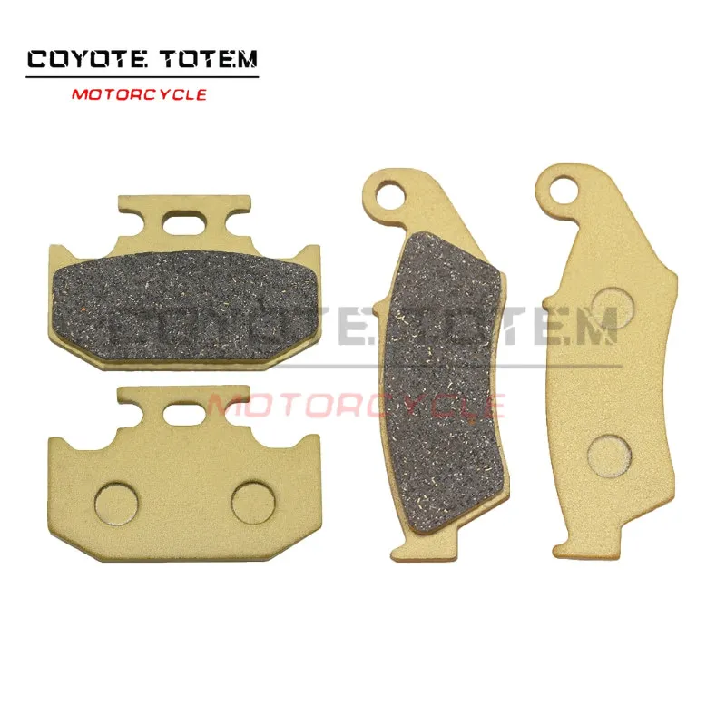 

The front and rear brake pads of the motorcycle are suitable for Suzuki Daiye DR250, DR-Z 250, DR350 and DR650