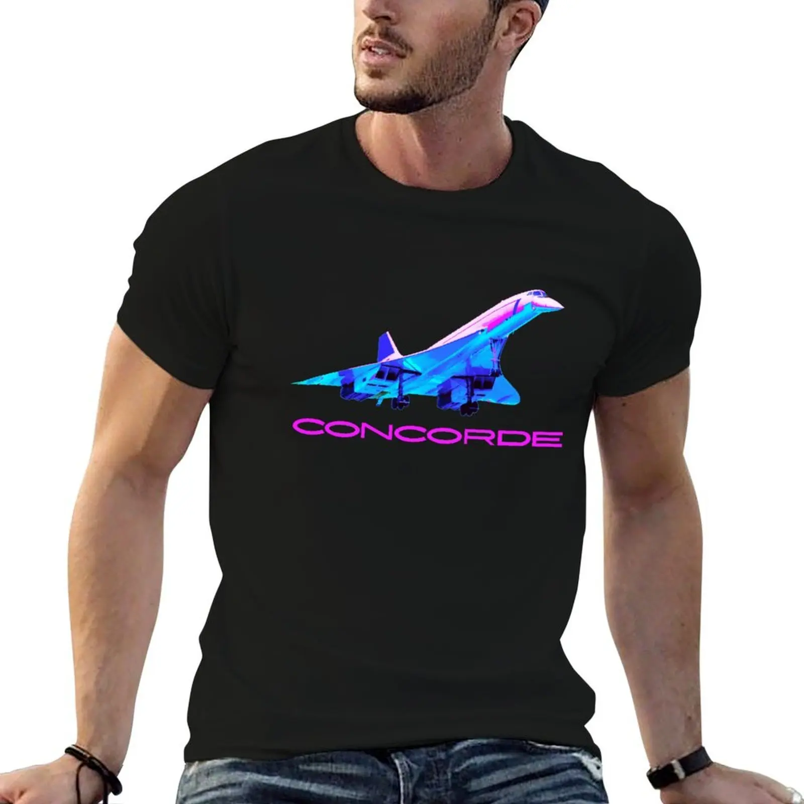 

Concorde SST the Queen of the Skies T-Shirt men t shirt cotton 100% man t shirts for men casual T-Shirt