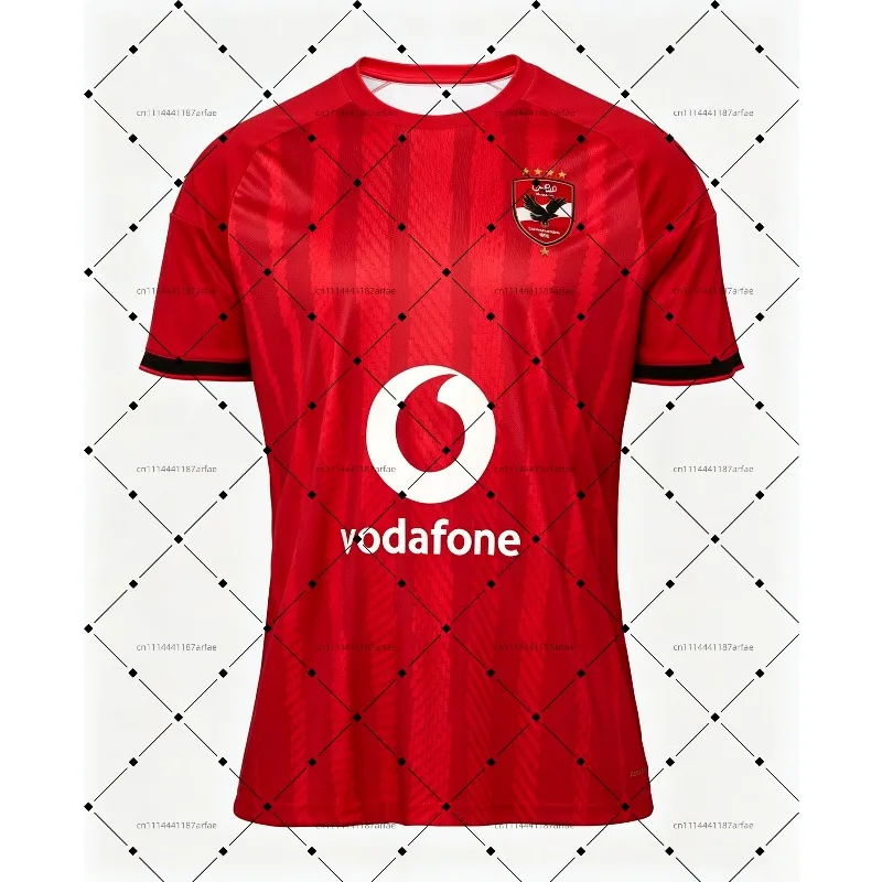 2026-27 Al Ahly Home and Away T-Shirt with 3D Digital Print, Comfortable and Breathable Sports Casual Top
