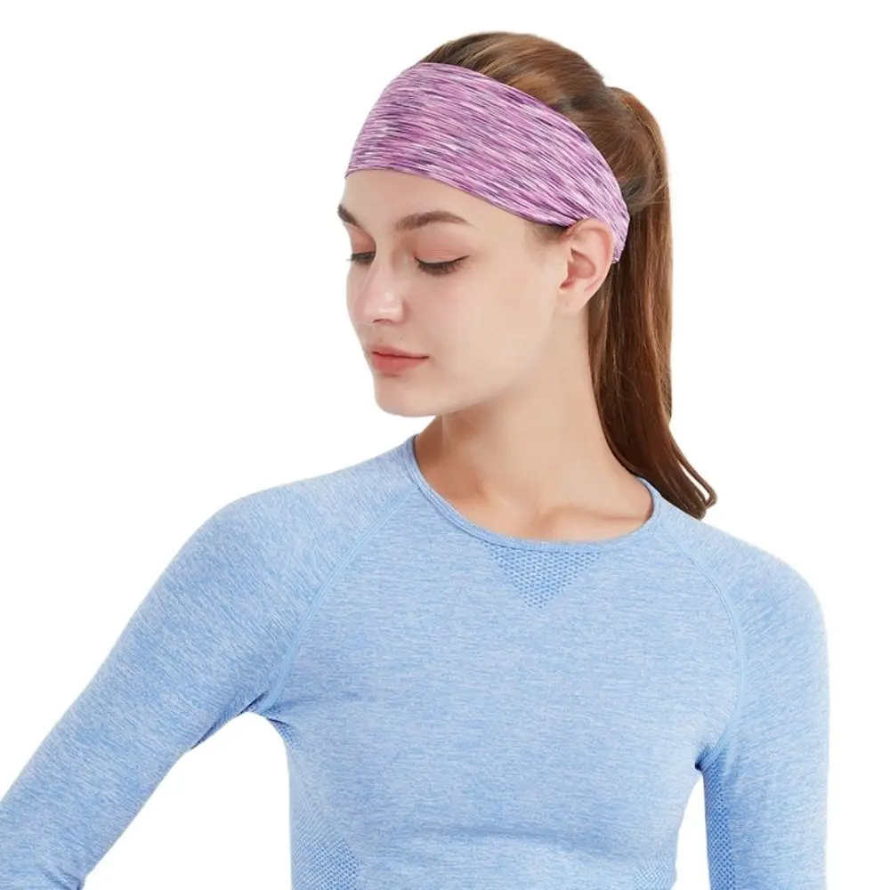 

Sports Head Band Elasticity Yoga Headbands Polyester Fibre/Spandex Breathable Yoga Sweatband Soft Refined Yoga Hair band Sports