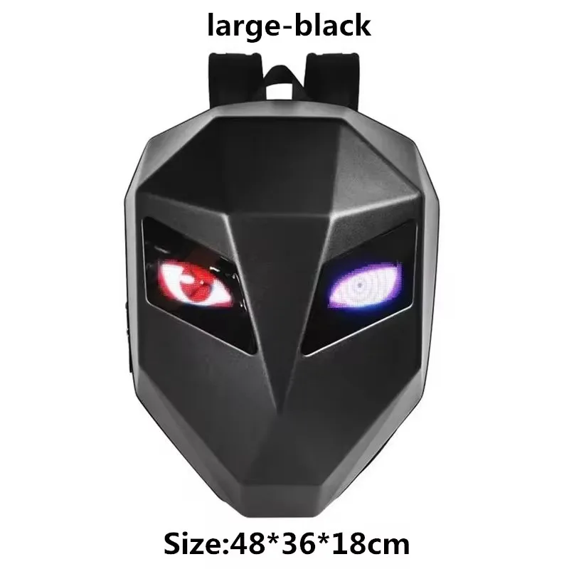 LED Knight Fietsrugzak met Oog Motorhelm Mochilas para motocicletas Waterdichte Laptops Tassen Saco Moto Schooltas