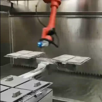 Electrostatic Spray Painting Robotic Arm, Professional Intelligent Robot For Powder Coating Automation Processing