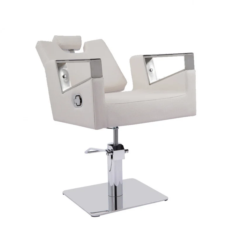 Salon Chair, Hair Salons, Can Be Reclined, Raised And Lowered, Swivels, Simple Design, High-End Haircut Cha