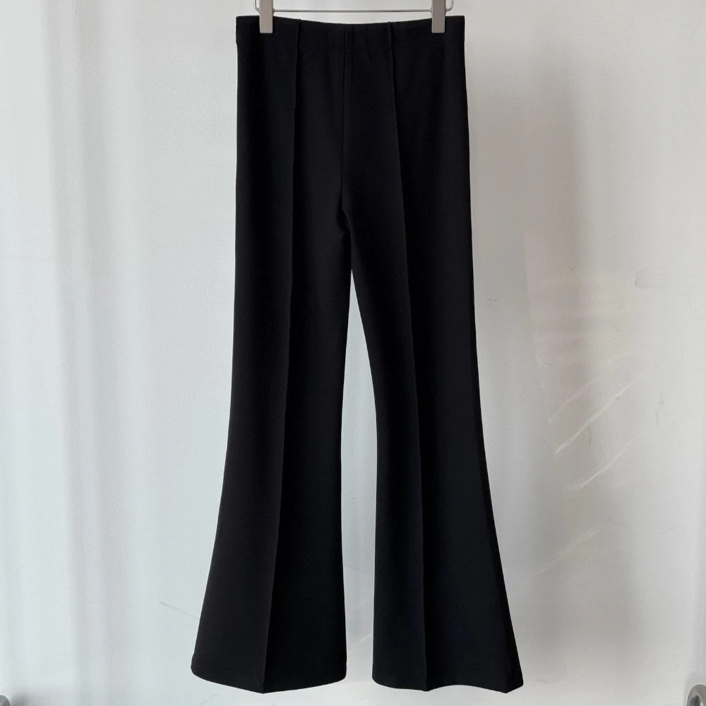 Autumn and Winter Three-dimensional Bootcut Casual Pants