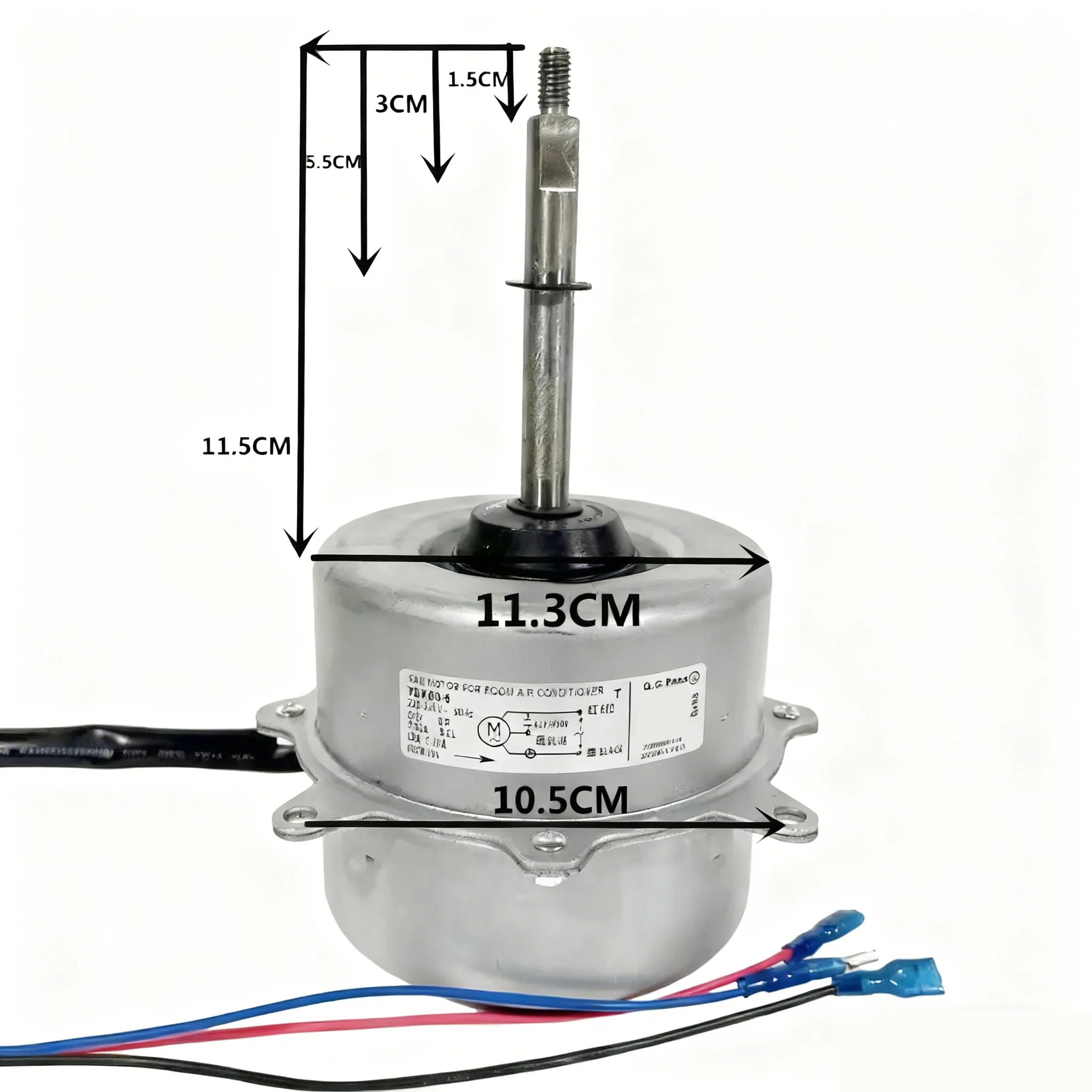 

New For Air Conditioner YDK60-6 YDK52-6A YDK53-6 DC Fan Motor 220V-240V 60W 6P Conditioning Parts