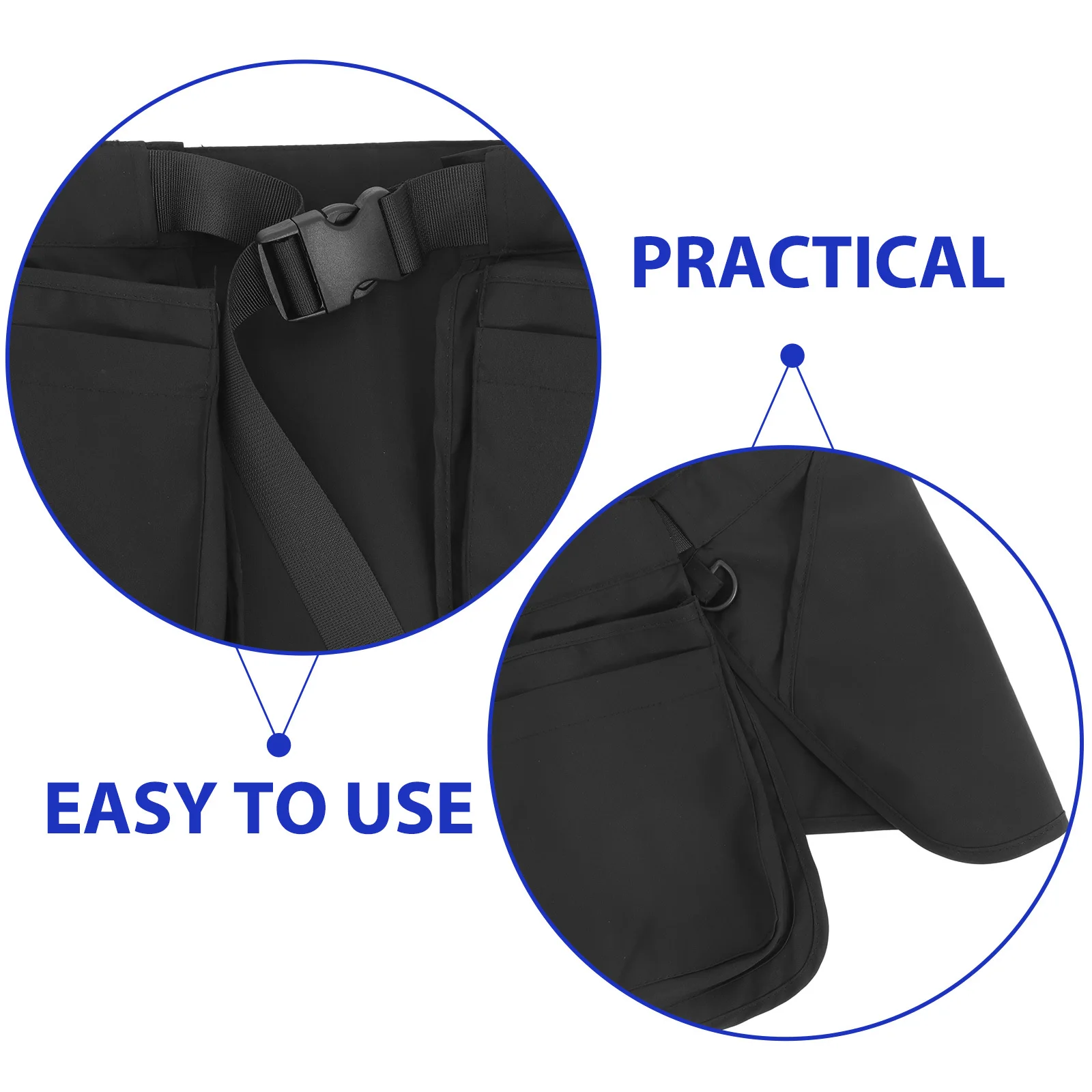 Multi Functional Waist Bag Waterproof Outdoor Sports Pouch Gardening Tool Organizer Adjustable Belt Hip Pouch for Travel Work