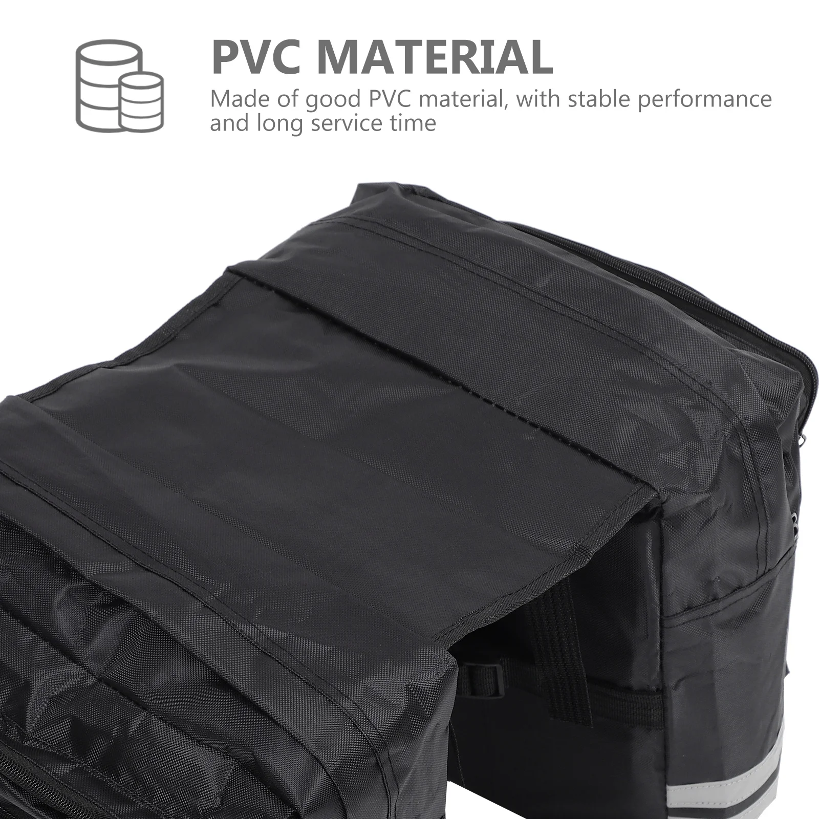 Large Capacity Bike Rear Rack Bag Bicycle Back Saddle Pouch Convenient Storage for Cycling Bike Panniers