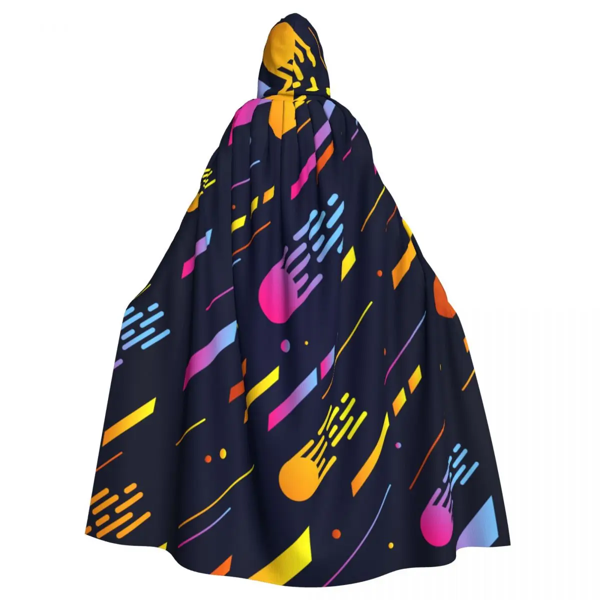

Artist Hooded Cloak Polyester Unisex Witch Cape Costume Accessory