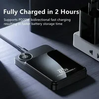 Batterie externe portable sans fil magnétique 22,5 W pour charge rapide MagSafe, chargeur de batterie 10000 mAh pour iPhone, Samsung, Xiaomi 5