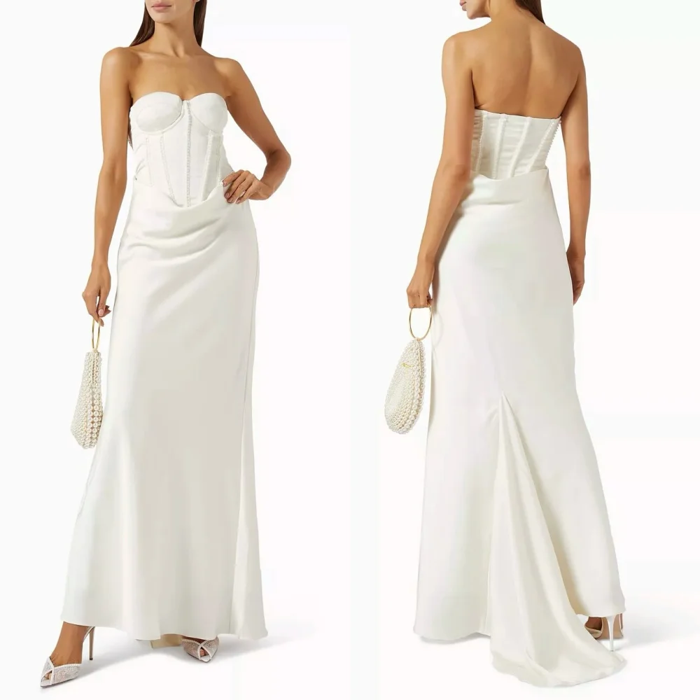 

Индивидуальные платья миди Charmeuse с блестками и вырезом в форме сердца, женские вечерние элегантные платья на заказ для свадебных гостей, сексуальные