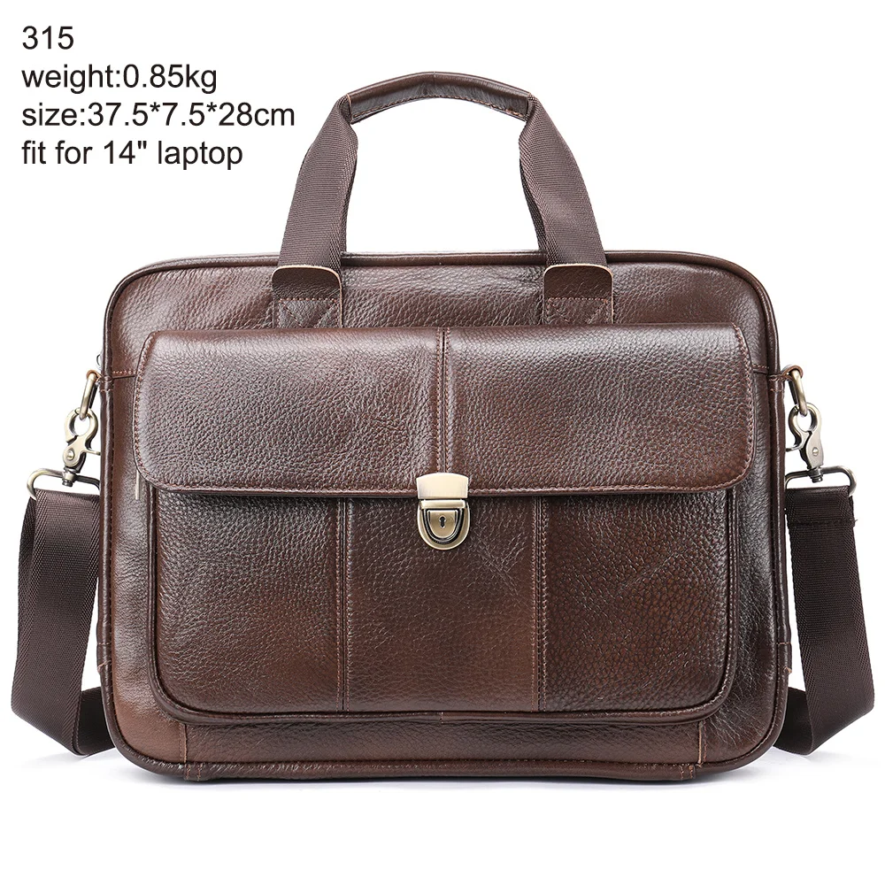 Heren Lederen Tassen Man Lederen Laptop Tas Voor Document A4 Aktetas Voor Tieners Mannen Business Portfolio Tote Messenger Bags