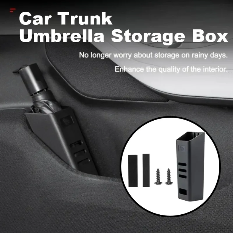 Auto-Regenschirmhalter, Kofferraum-Regenschirm-Organizer, wasserdicht, Regen-Organizer, Fahrzeugzubehör für SUV, Limousine, Schrägheck