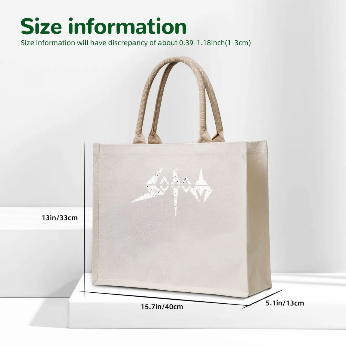 Sodom Band Logo Awesome Tote Bag tote bag woman handbag tote bag screen