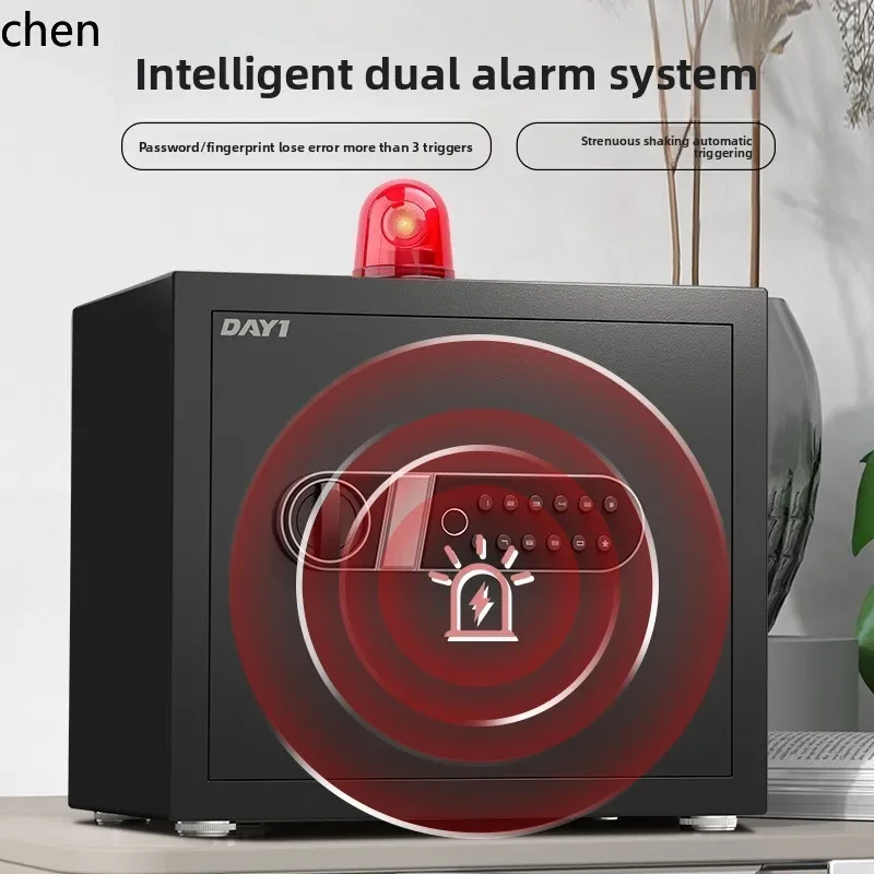 Home Small Mini Invisible Safe Password Cabinet Bedside Cabinet Anti-theft Clip Wall-mounted Wardrobe Office Safe