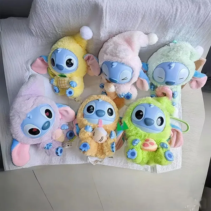 Shi Diqi, un nuevo producto, comerá una caja ciega de recién colección de adornos de muñecos de peluche de vinilo.