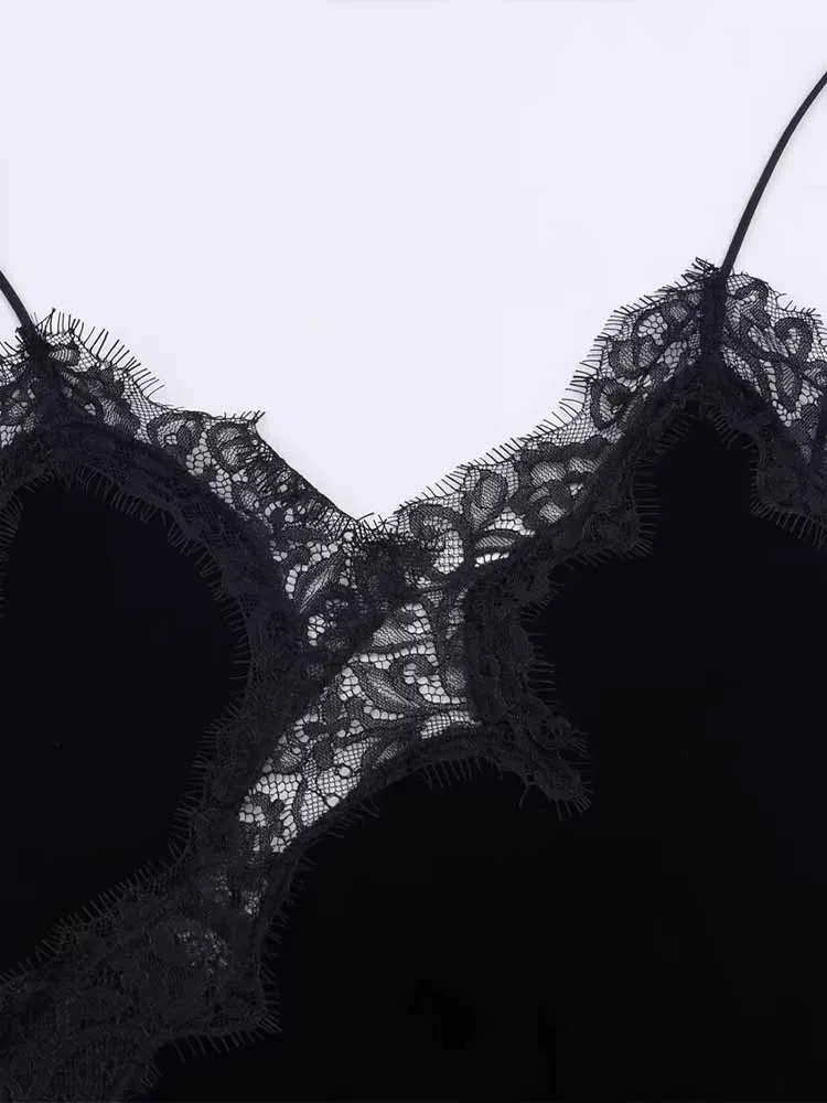 Europese en Amerikaanse stijl winter nieuwkomers modieuze dameskleding ontwerp jarretel kant faux fluwelen jurk