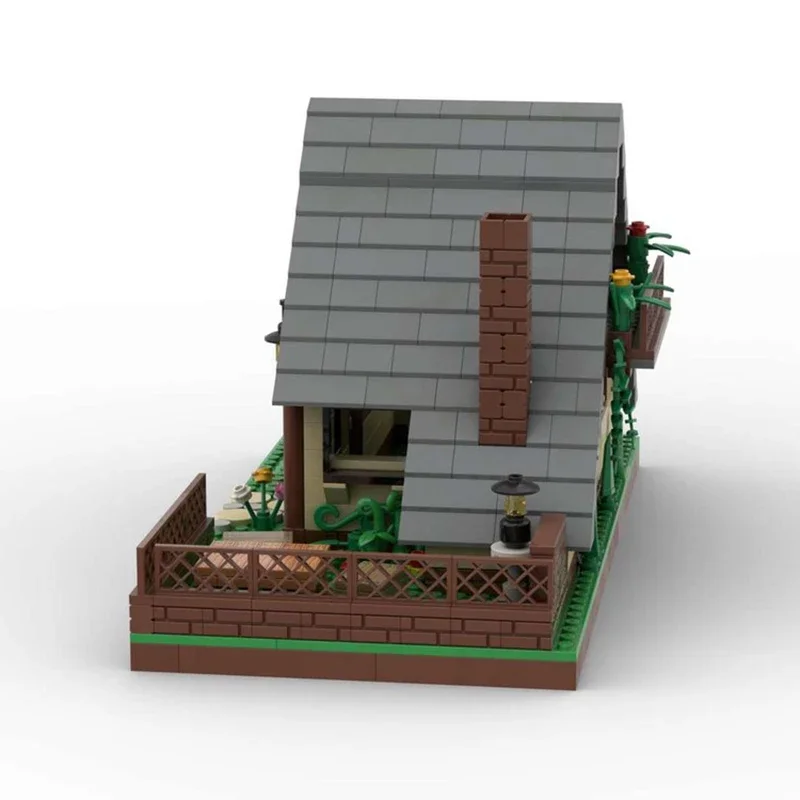 Moc Building Blocks The cabin Technology Modular Bricks Model  Gifts Christmas Toys DIY Sets Assembly