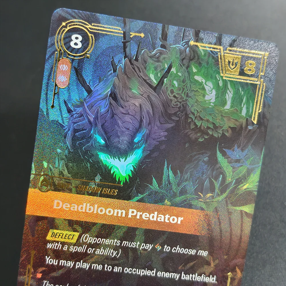 Tarjeta Coleccionable Proxy Riftbound League of Legends Trading
