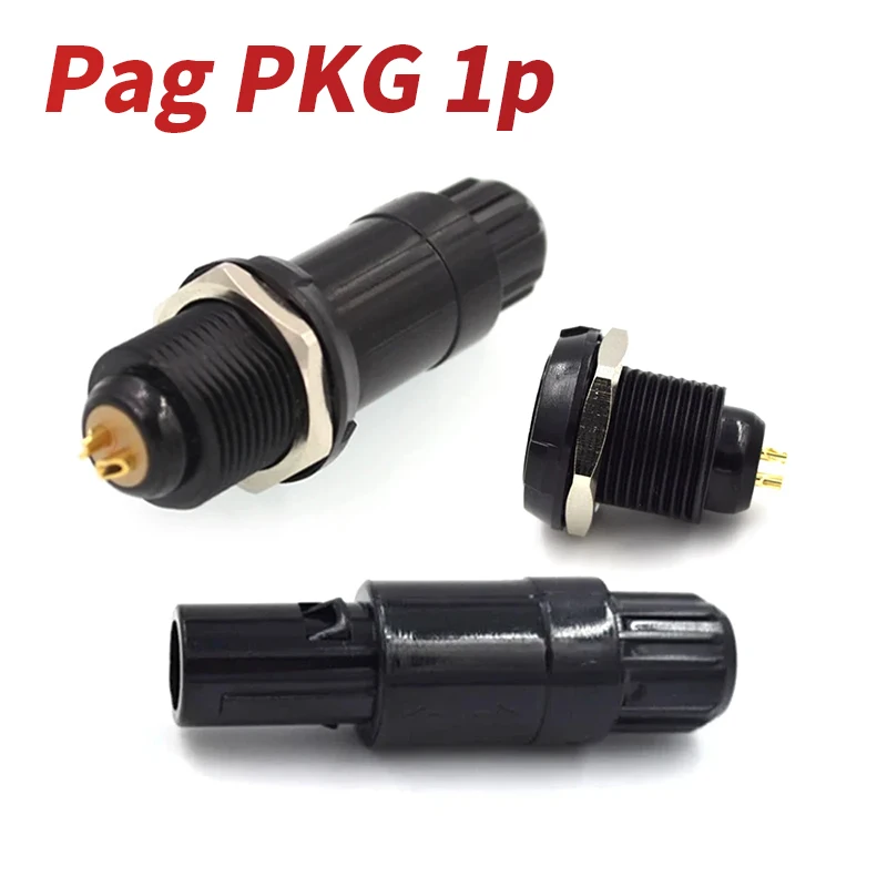 M14 Hole Quick Plug REMO Compatible 1P PAG PKG 2 3 4 5 6 7 8 9 10 14 Pin Self-locking Aviation Plug-in Medical Device Connectors
