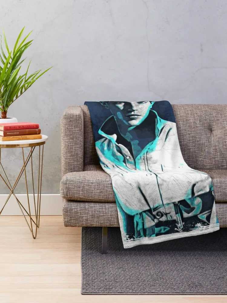 Ralph Macchio - Karate Kid Throw Blanket Soft Plaid Blankets Sofas Of Decoration Luxury Thicken Hairys Blankets