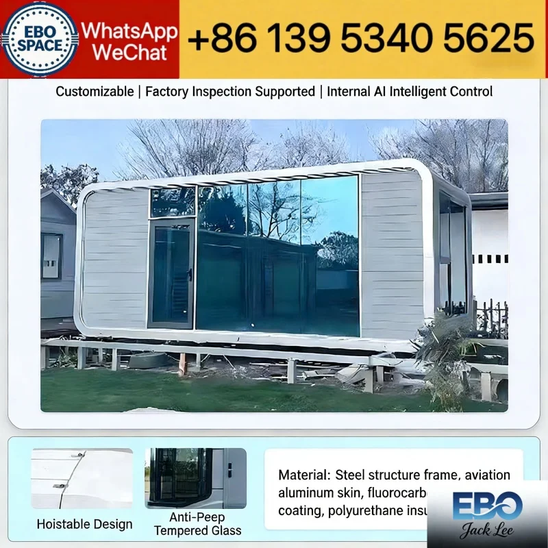 Expandable Container House Luxury Villa Style High Quality Material Modular Design for Resort Residential Custom Use