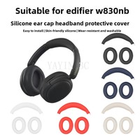 Suitable for Edifier W830NB Wireless Headphones Ear muffs/headband silicone protective cover Soft and skin friendly