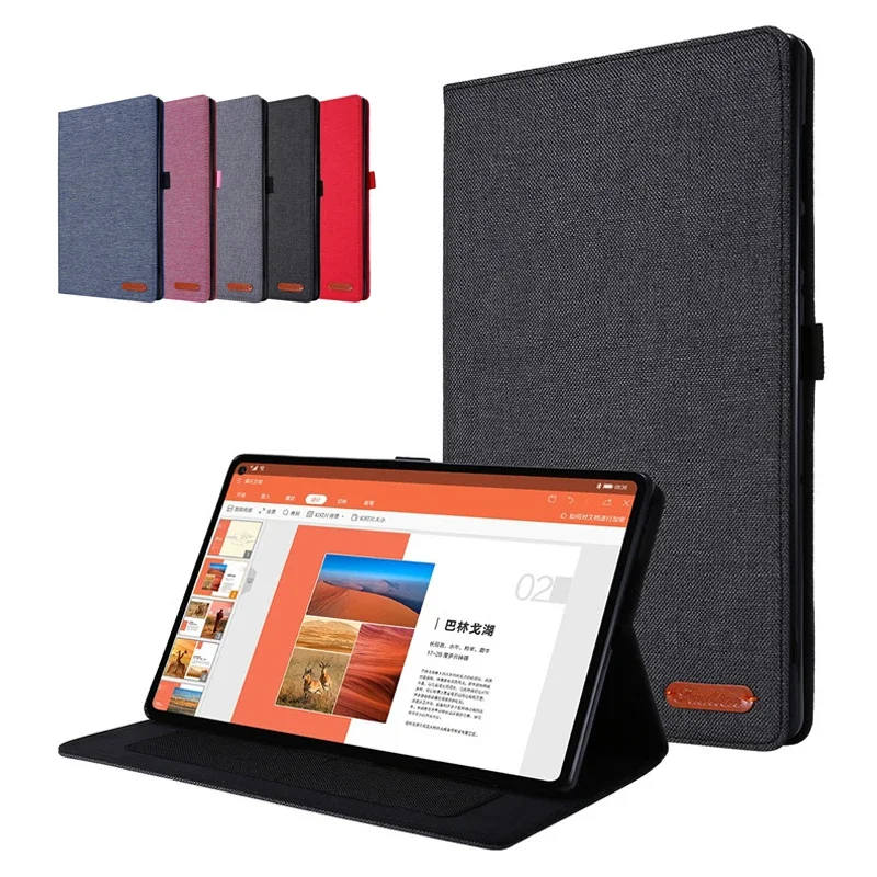 For Realme Pad Case 10.4 inch Soft Fabric Stand Filp Cover For Funda Realme Pad 10.4 Case 2021 RMP2102 Coque Cover