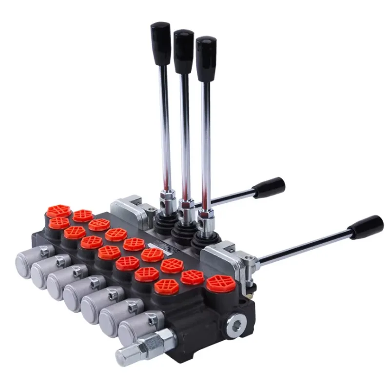 80 lpm Flow 31.5mpa Microcontrol Valve Hydraulically Controlled Cable Valve with Joystick