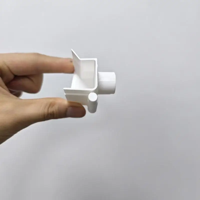   White Plastic Drainage Board Positioning Tool for Layout Tasks