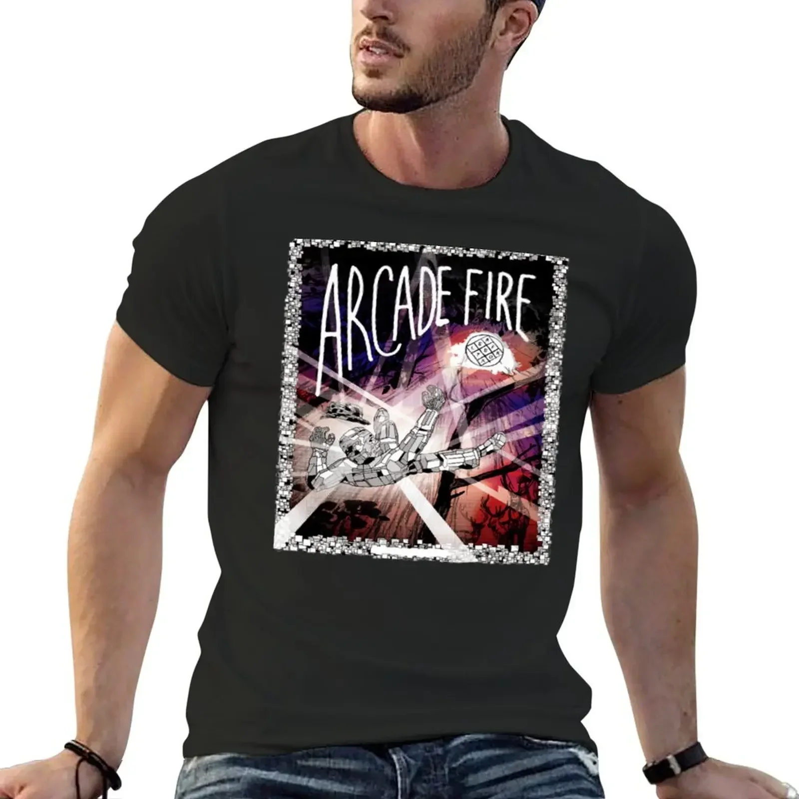 

Arcade Fire The Arcade Fire T-Shirt customs custom shirt plus size clothes mens graphic t-shirts anime