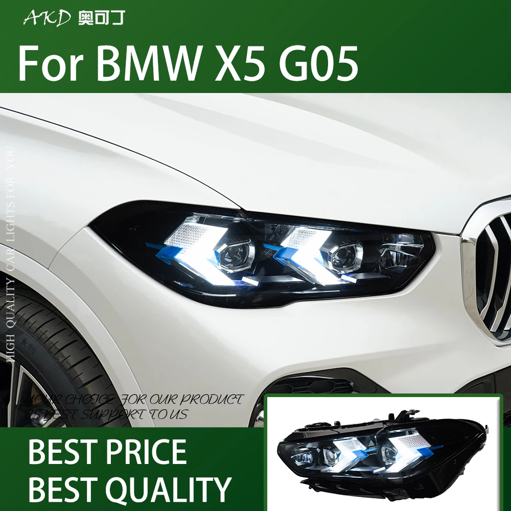 Car For BMW X5 G05 2019-2022 G06 Headlights DRL Hella LED Bi Xenon Bulb Fog Lights Car Accessory X6 Head Lamp