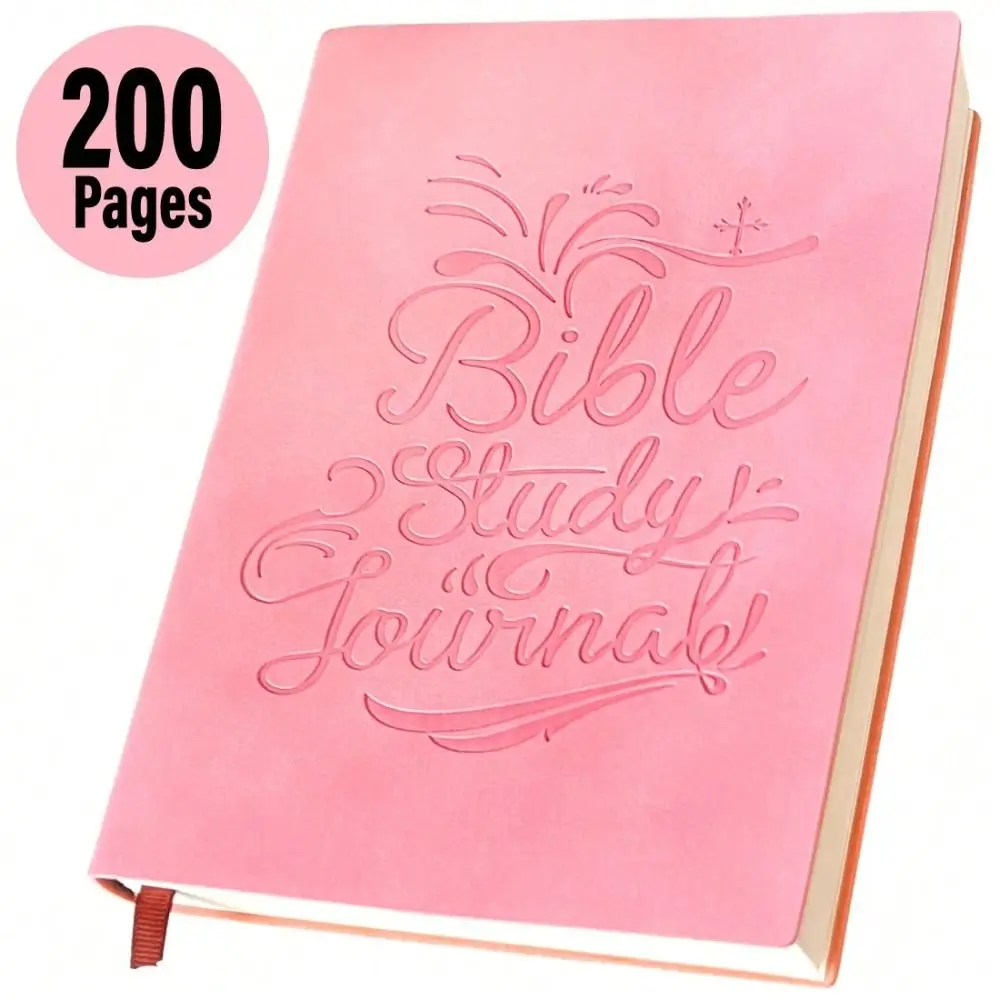 200 صفحة دراسة الكتاب المقدس دفتر يوميات لوازم الدراسة A5 ملاحظات منصات رشاقته S.O.A.P طريقة الكتاب المقدس مذكرة كتاب القرطاسية هدية