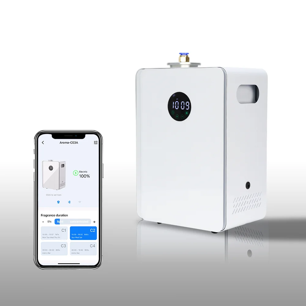 Factory Outlet Lu xury Smart Fragrance Diffuser Waterless Multi-Commercial Air Diffuser Mobile WIFI APP Control 1-Year Warranty