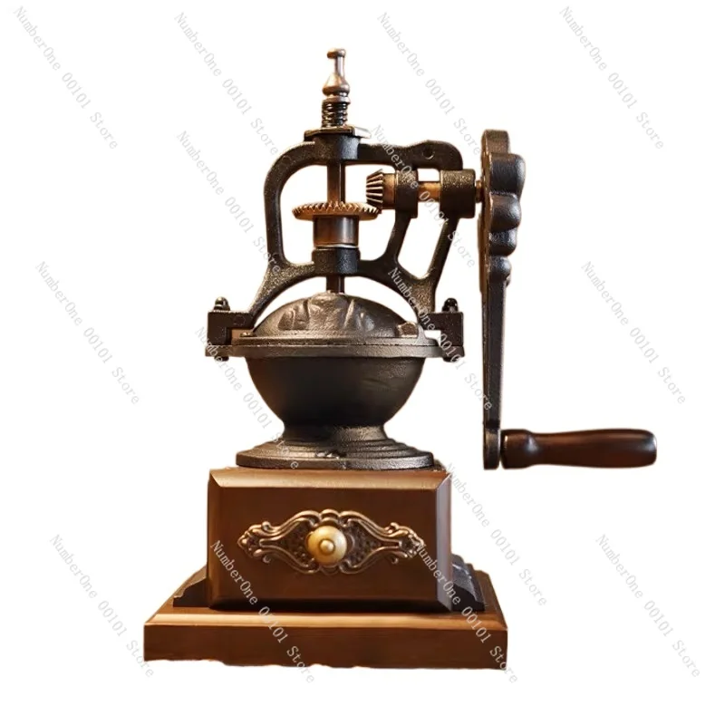 Exquisite Hand Coffee Beans Coffee Grinder Upscale Retro Manual Coffee Machine