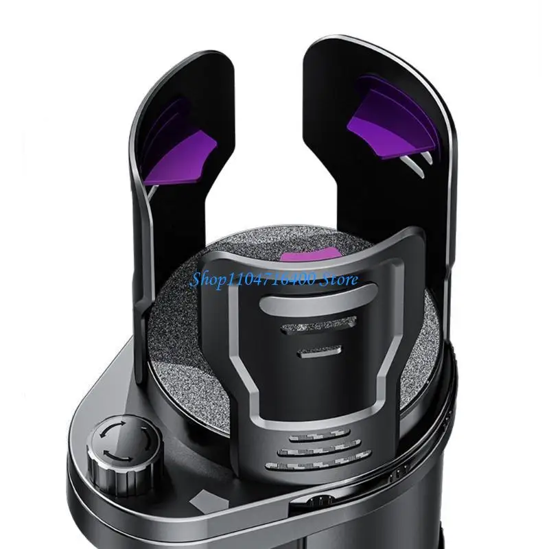 

y1gd Vehicle Mounted Cup Holder Rotating Drink Rack Car Cup Holder Organizers ABS