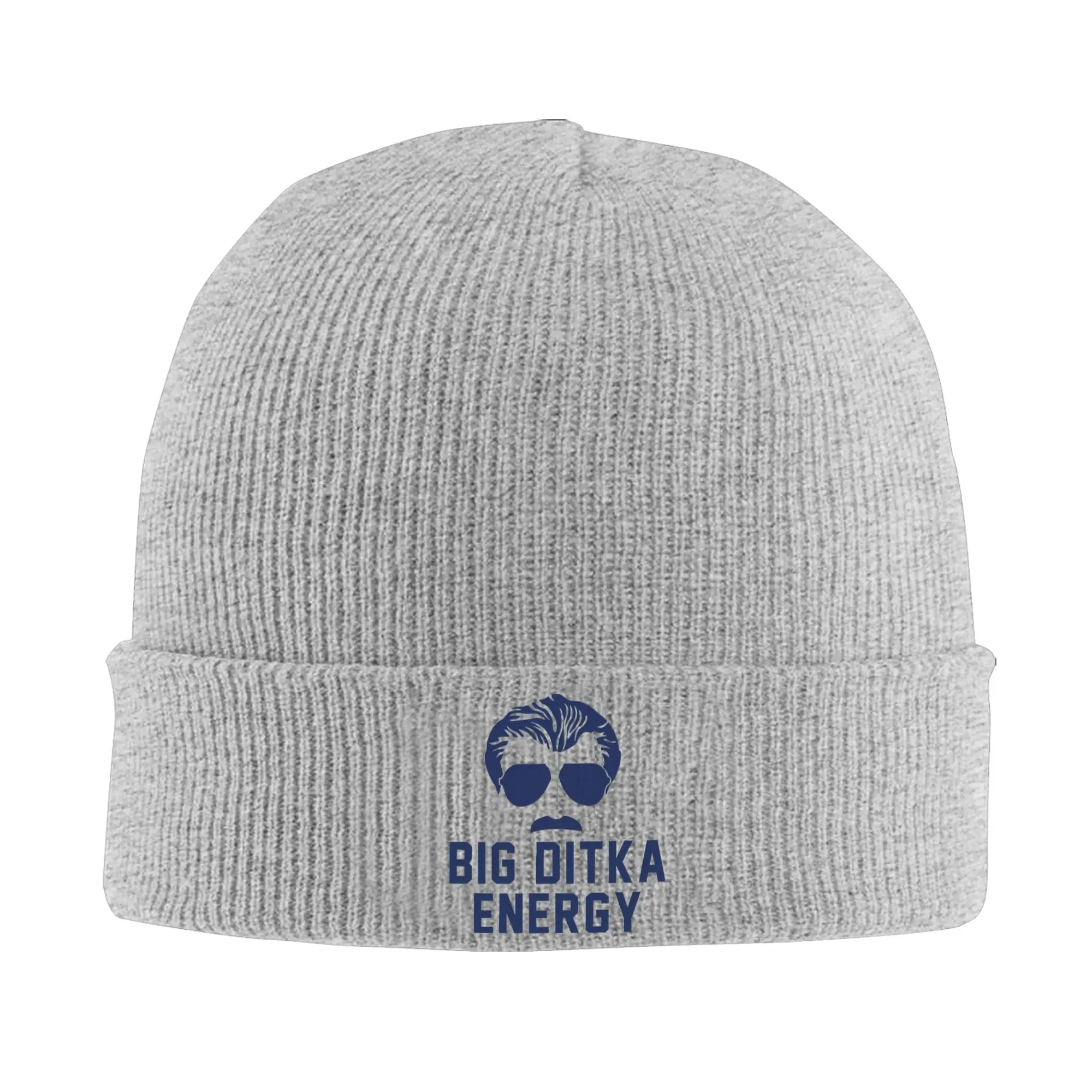 RIP Mike Ditka  Accessories Winter Warm Rib Knit Cuffed Beanie For Unisex Knitted Caps  Bonnet Hats