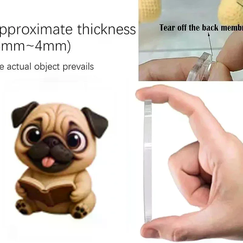 Calendario dell'Avvento carlino 2025, calendario dell'avvento natalizio da 24 giorni con simpatici ornamenti pendenti per cani carlino, regalo di festa per gli amanti dei cani