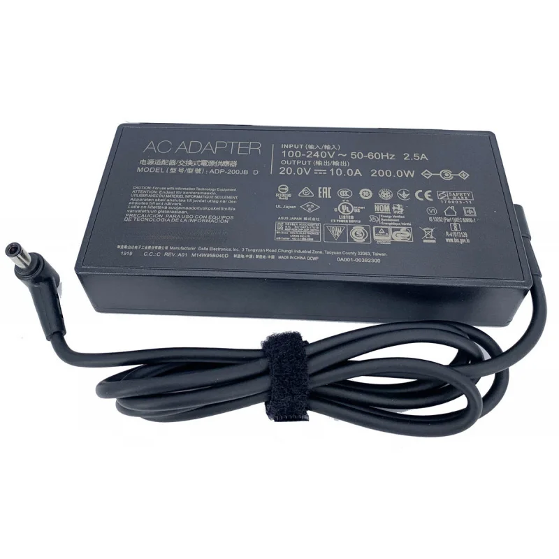 

Зарядное устройство переменного тока 200 Вт, 10 А для игрового ноутбука ASUS TUF Gaming F17 FX707ZC-ES53