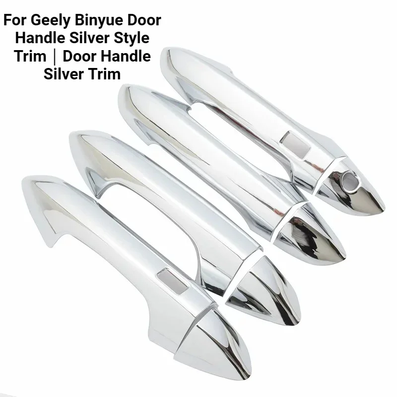 Door Bowl & Handle Anti‑Scratch Protective Cover Exterior Decor Modification Trim Fit For 2019‑2025 Geely Binyue / Binyue Cool