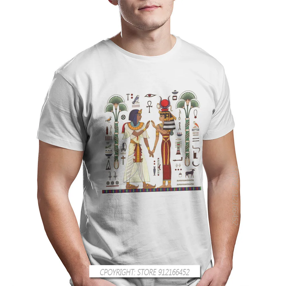 

Egyptian Ancient Egypt Culture Hieroglyph And Symbolancient Culture Sing And Symbol Men T Shirt Polyster Vintage TShirt Clothing