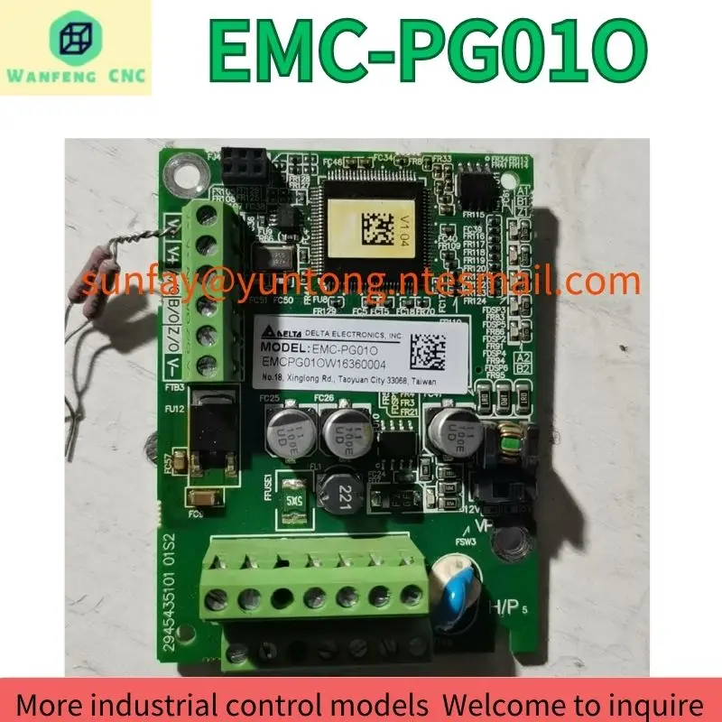 second-hand EMC-PG01O PG card  test OK Fast Shipping