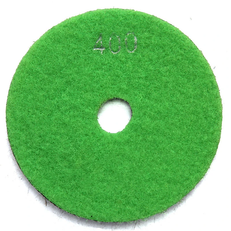 100mm  Dry Polishing Pad Sharp Type Flexible Diamond  For Granite Marble Stone Sanding Disc Free Shipping