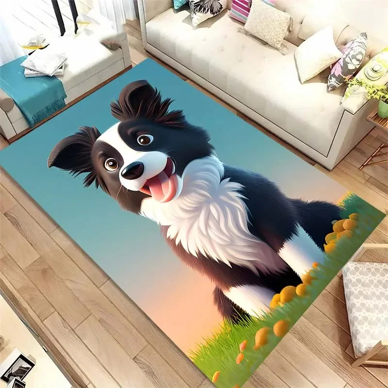 

Dog pattern carpet rugs bulldog bedroom living room home decoration picnic mat children's room baby mat bathroom kitchen carpets